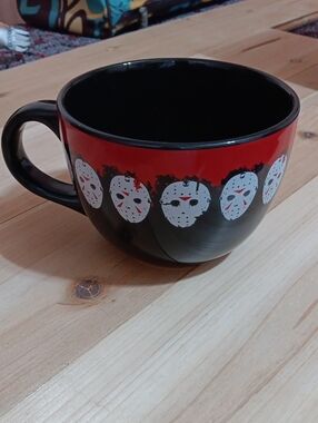 Friday The 13th Jason Voorhees Ceramic Soup Mug